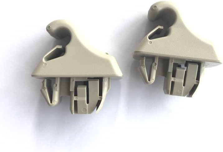 Wivplex 2pcs Car Sun Visor Hook Clip Bracket for Mitsubishi Pajero - Image 5
