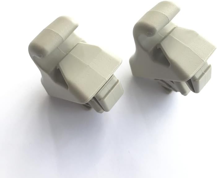 Wivplex 2pcs Car Sun Visor Hook Clip Bracket for Mitsubishi Pajero - Image 2