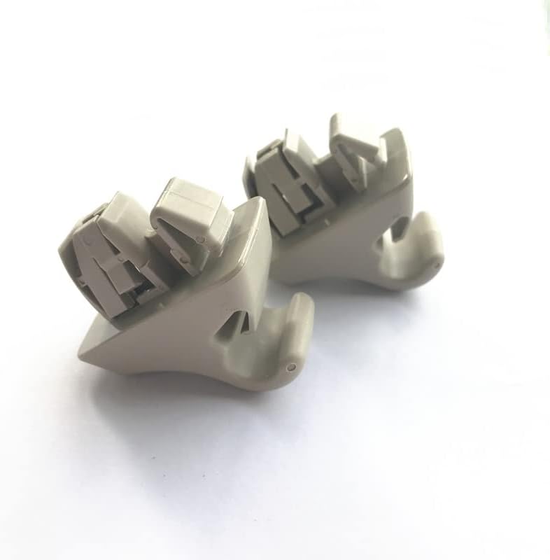 Wivplex 2pcs Car Sun Visor Hook Clip Bracket for Mitsubishi Pajero - Image 3