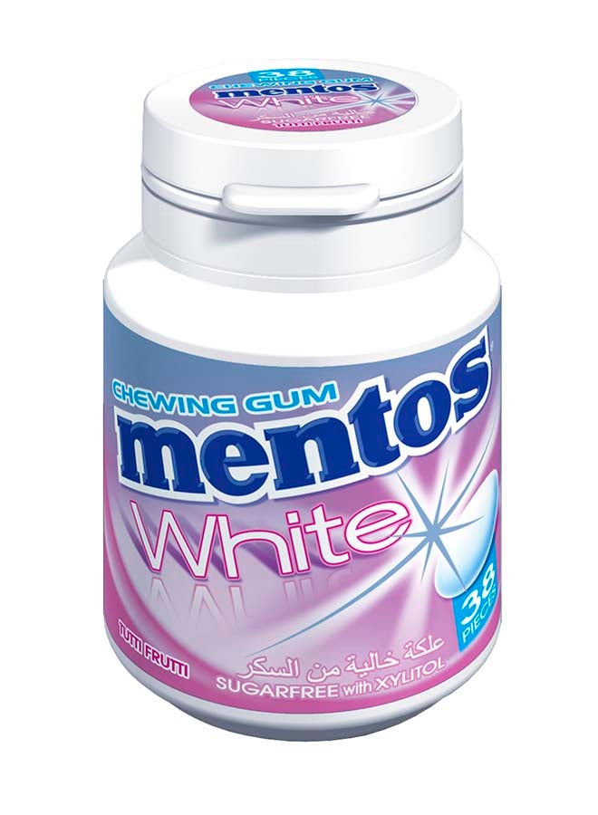White Tutti Frutti Sugar Free Chewing Gum