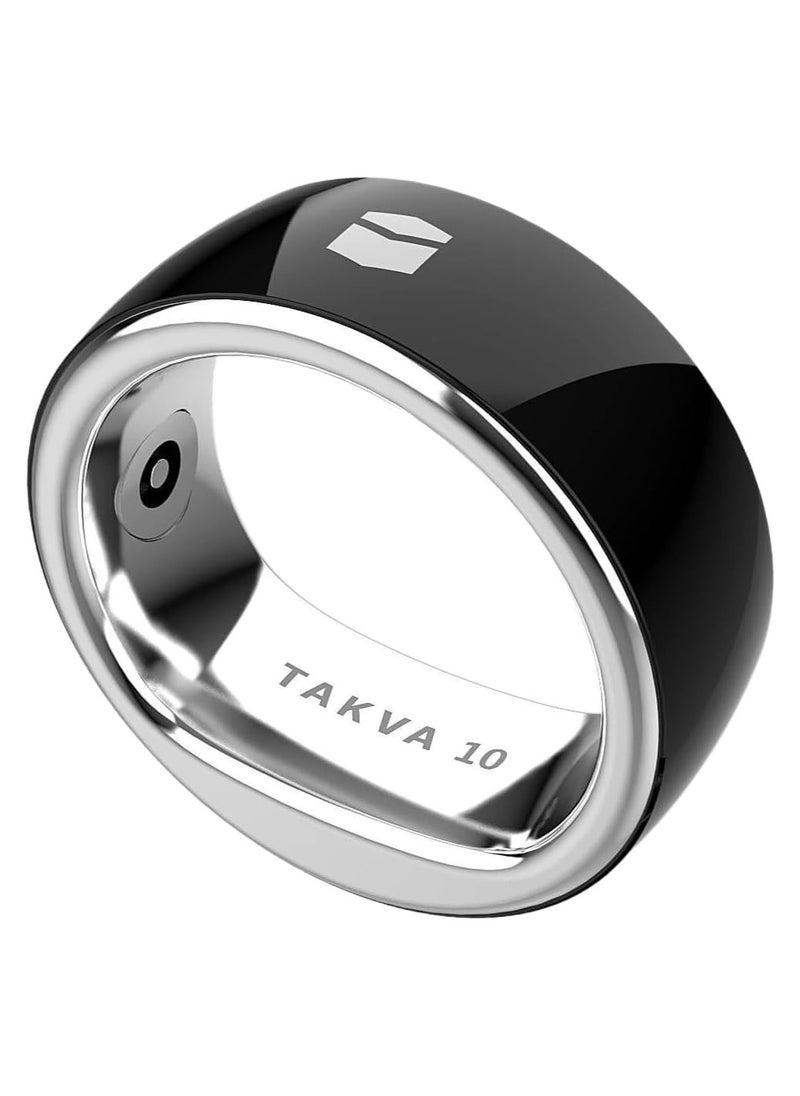 Tasbeeh - Smart Zikr Ring - Modern Tasbeeh Counter with Bluetooth Connectivity, Size 18 - Image 1