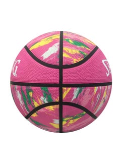 SPALDING Rubber No.7 Graffiti Outdoor Flower Ball Cool Street Basketball  - Image 3