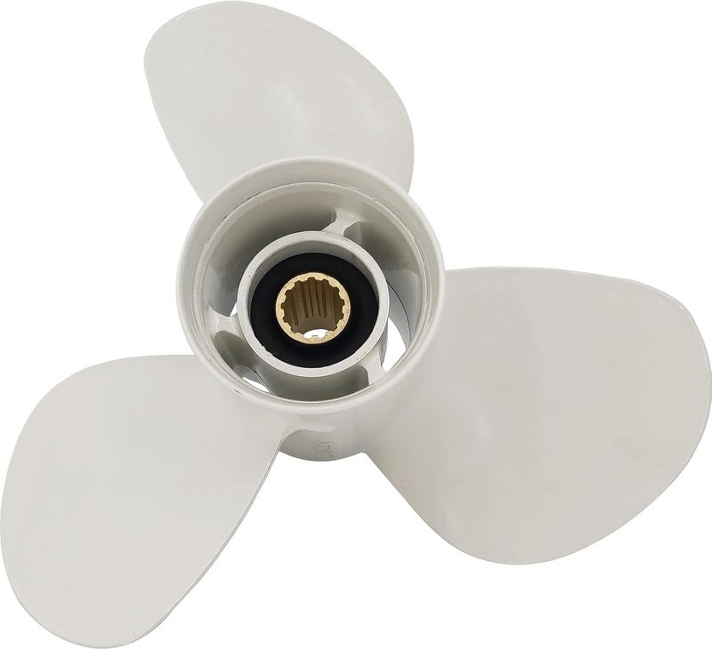 DLNIG 11 3/8x12-G Aluminum Propeller for Yamaha Outboard Engines 25HP-60HP - Image 1