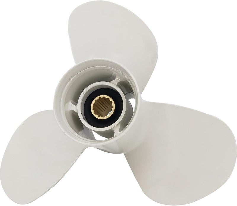 DLNIG 11 3/8x12-G Aluminum Propeller for Yamaha Outboard Engines 25HP-60HP - Image 3