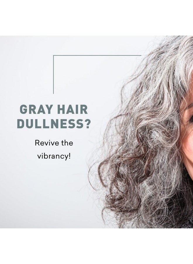 Just Nutritive Just Nutritive Gray Hair Shampoo | Gray Hair Treatment | Just Natural Hair Care | Natural Shampoo 16 Oz  - Image 2