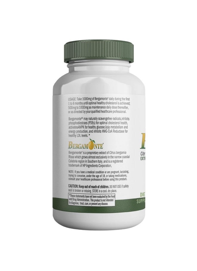 Logic Nutra Citrus Bergamot Capsules 1 000 Mg Per Serving (2) 60 Capsules (Patented Bergamonte Vegan)  - Image 4