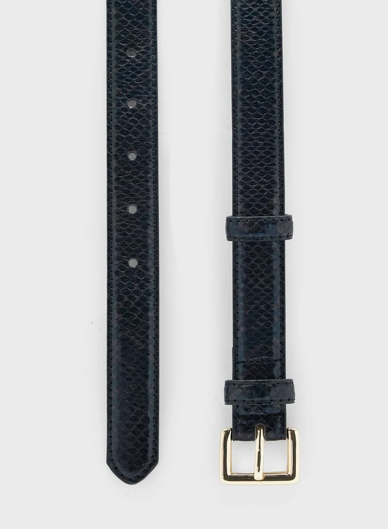 MANGO Lamina Belts