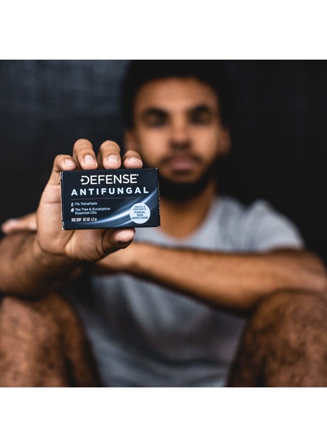Health Concerns Defense Antifungal Bar Soap | Jock Itch, Ringworm, Athlete's Foot, Skin Fungus | Medicated Anti Fungal Treatment (One Bar with Snap-Tight Case) - Image 3