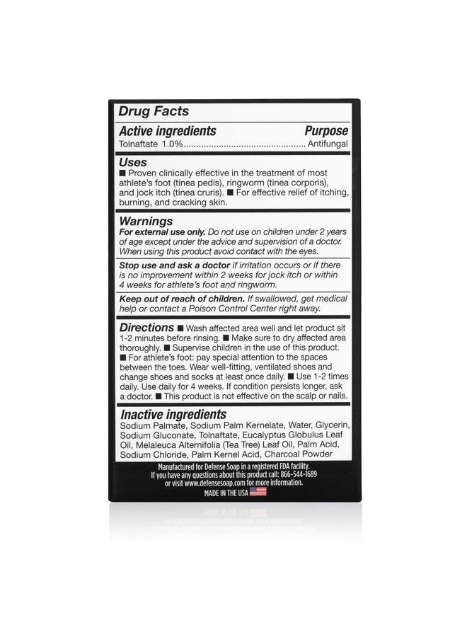Health Concerns Defense Antifungal Bar Soap | Jock Itch, Ringworm, Athlete's Foot, Skin Fungus | Medicated Anti Fungal Treatment (One Bar with Snap-Tight Case) - Image 4