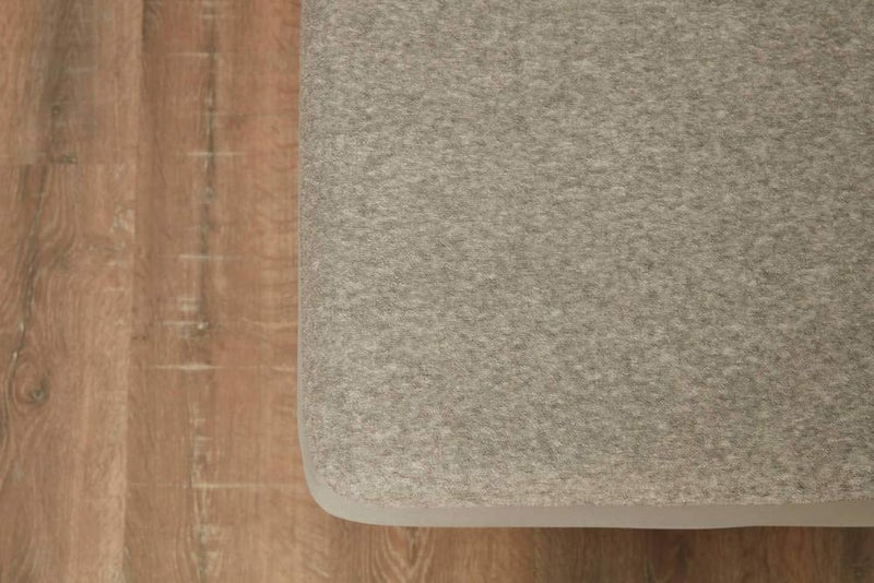 Wakefit 100% Waterproof Premium Cotton Mattress Protector | Breathable and Hypoallergenic Ultra Soft Fitted Bed Protector 78"x36" - Single, Grey - Image 5