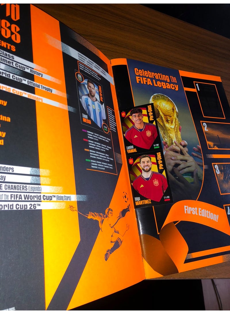 1st Choice Panini World Class 2024 Official Sticker Album - "The Game Changers" Edition with Feature Stickers (First Choice - 1 Piece, Assorted Designs) - Image 3