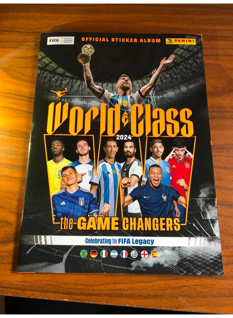 1st Choice Panini World Class 2024 Official Sticker Album - "The Game Changers" Edition with Feature Stickers (First Choice - 1 Piece, Assorted Designs) - Image 5
