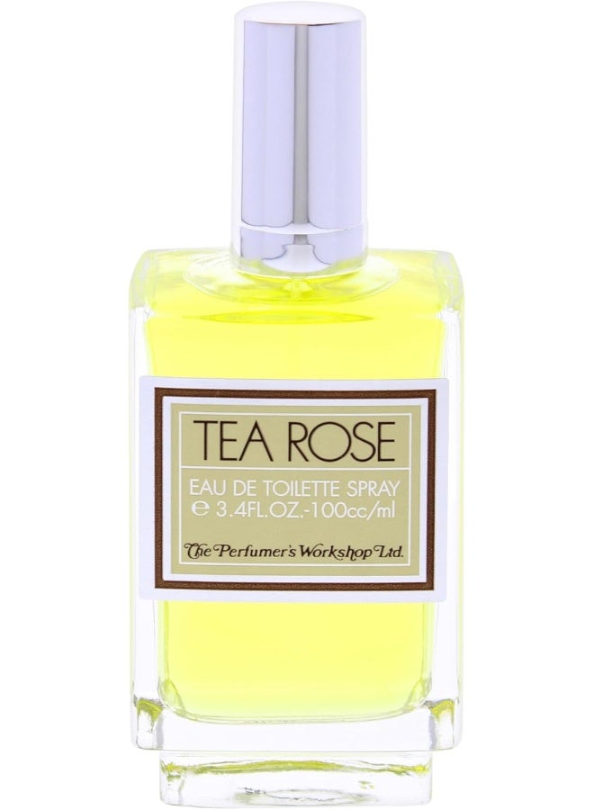 Perfumers Workshop Tea Rose Eau De Toilette Spray - 3.4 Oz - Image 2