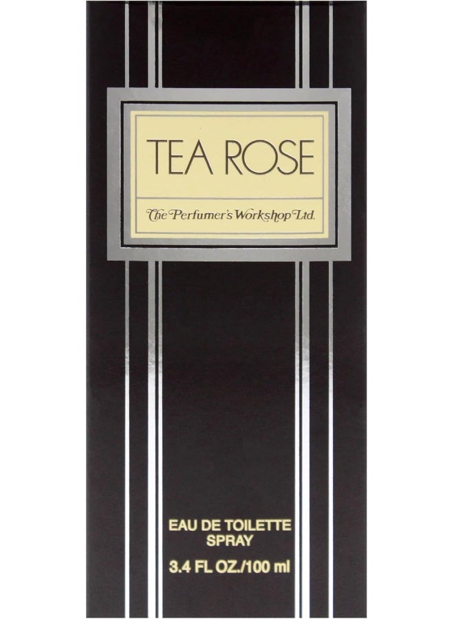 Perfumers Workshop Tea Rose Eau De Toilette Spray - 3.4 Oz - Image 5