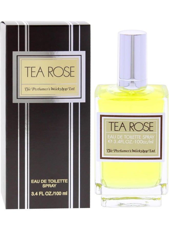 Perfumers Workshop Tea Rose Eau De Toilette Spray - 3.4 Oz - Image 3