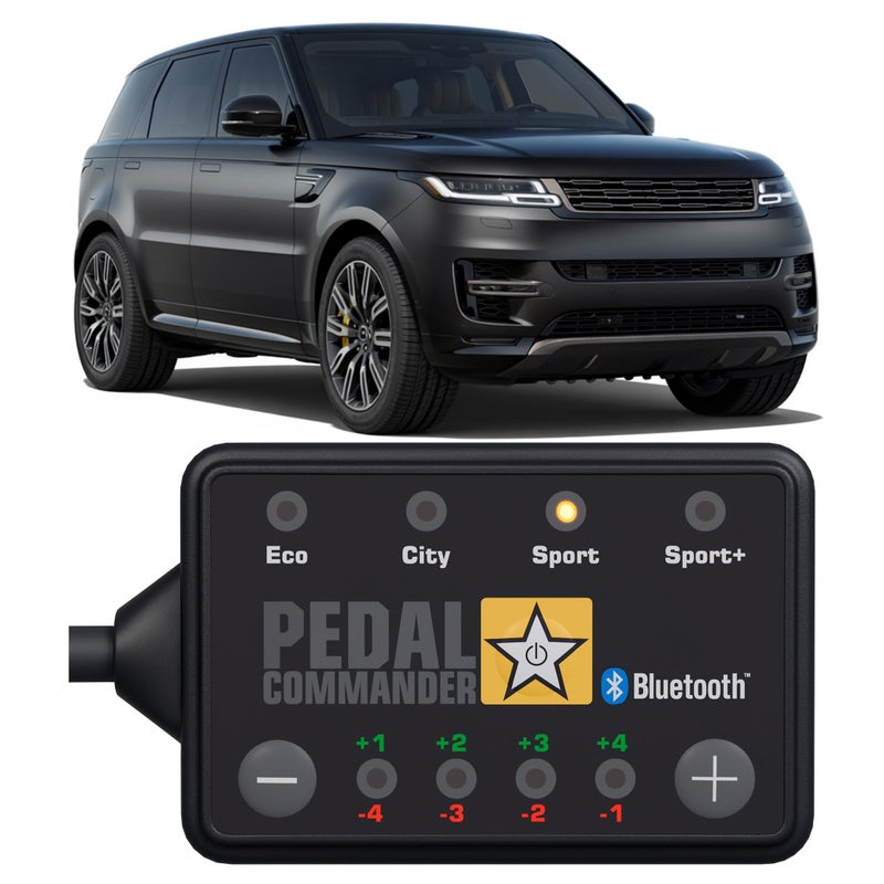 PEDAL COMMANDER for Land Rover Range Rover Sport 20152025 Throttle Controller 2nd3r4th Gen SE HSE SVR Turbocharged Supercharged Autobiography 30L 50L Gasoline Only Performance Part