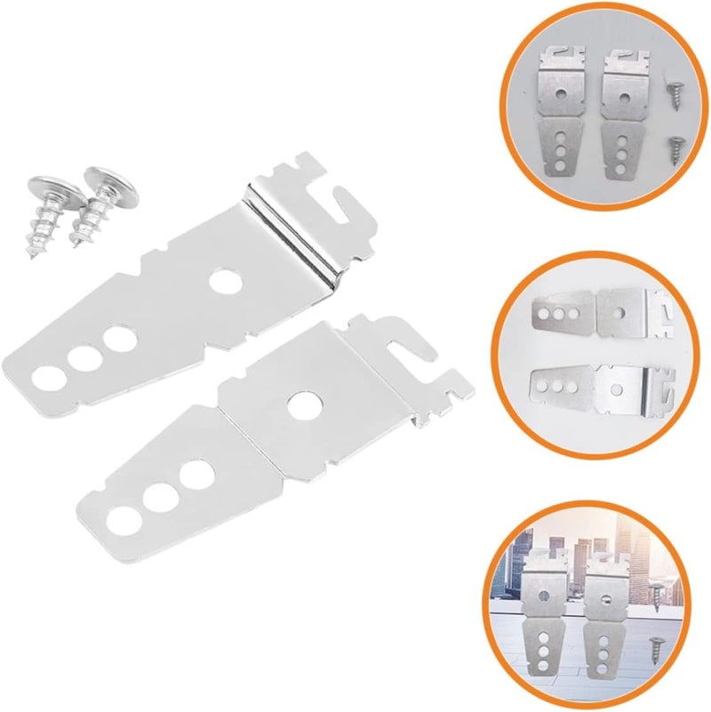 DOITOOL 10pcs Dishwasher Mounting Bracket Kit Heavy-duty Dishwasher Support for Granite Countertop Easy Installation Prevents Tipping Essential Kitchen Appliance Accessory - Image 5