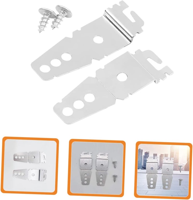 DOITOOL 10pcs Dishwasher Mounting Bracket Kit Heavy-duty Dishwasher Support for Granite Countertop Easy Installation Prevents Tipping Essential Kitchen Appliance Accessory - Image 2