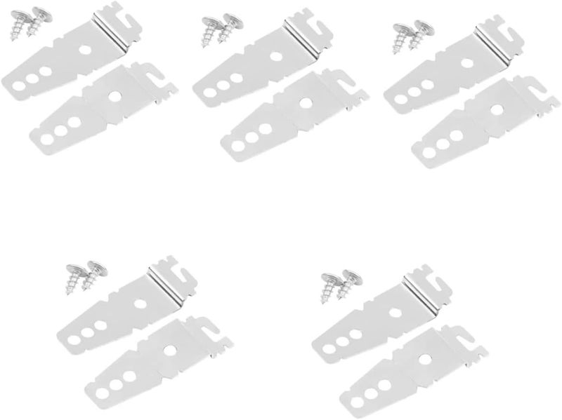 DOITOOL 10pcs Dishwasher Mounting Bracket Kit Heavy-duty Dishwasher Support for Granite Countertop Easy Installation Prevents Tipping Essential Kitchen Appliance Accessory - Image 1