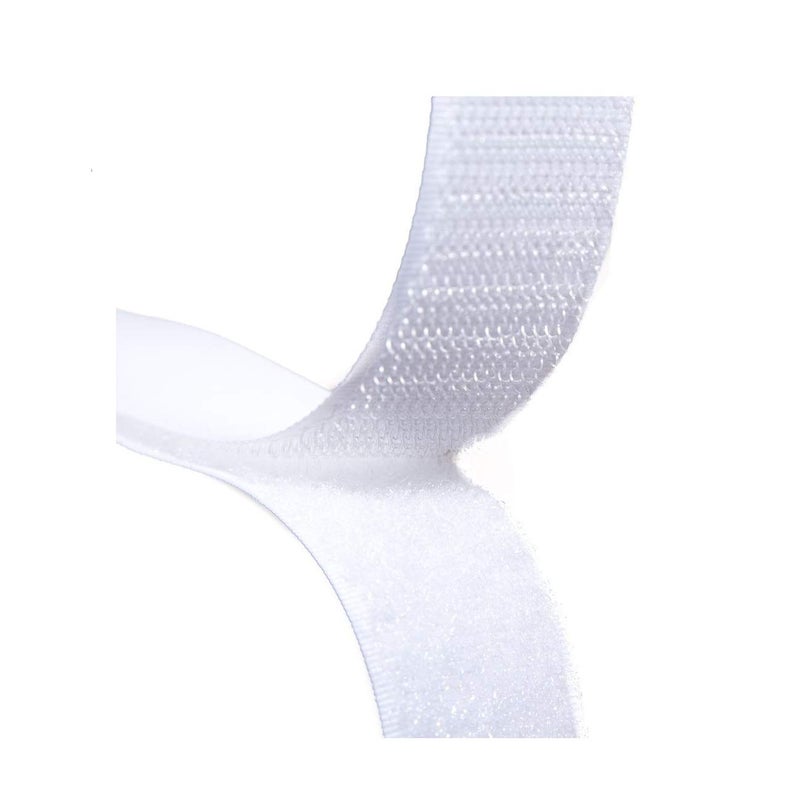 AANIJ AANIJ Hoop and Loop Tape Fastener 5 Meter 20 mm White 