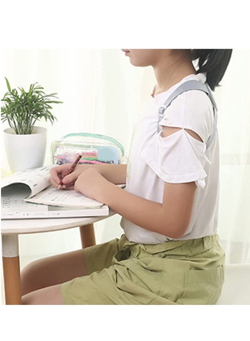 Smart Posture Corrector with Vibration Reminder, Adjustable Upper Back Brace for Men, Women & Kids, Ideal Posture Trainer for Healthy Habits - Image 4