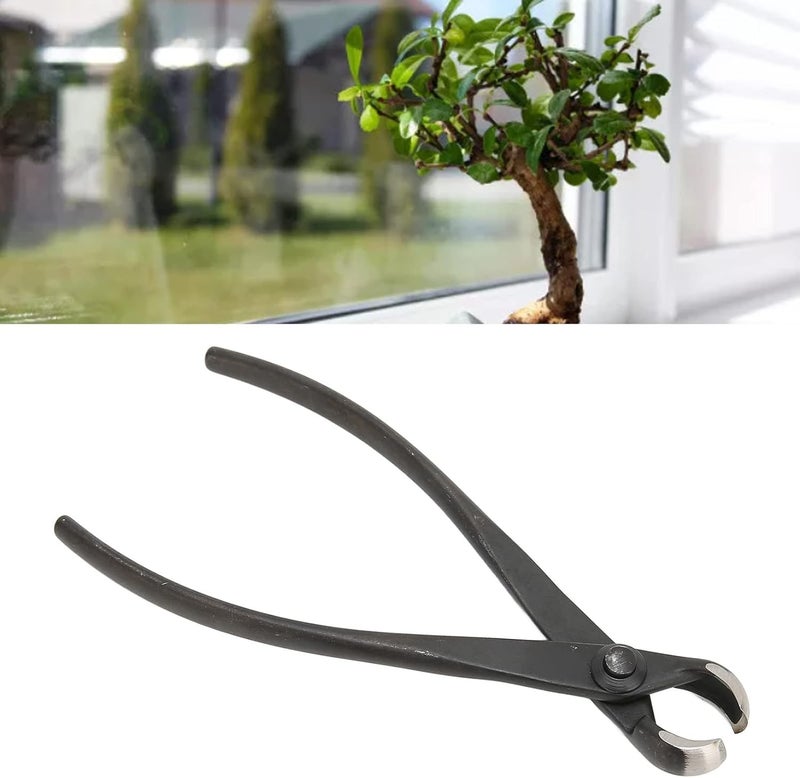 Hand Bonsai Cutter 175mm, Bonsai Concave Cutter for Branch Trimming, High Strength Manganese Steel with Ergonomic Handle, Precision Tool for Bonsai Modeling and Styling - Image 3
