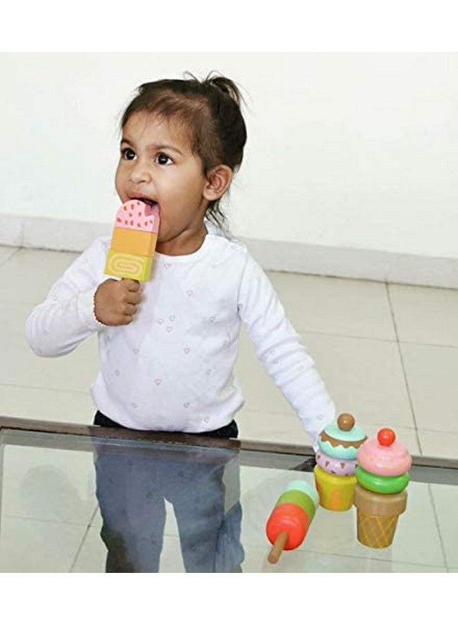 Shumee Wooden Ice Cream Magnetic Set (Age 3 Years+) - Image 3