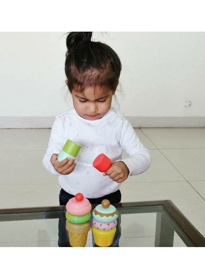 Shumee Wooden Ice Cream Magnetic Set (Age 3 Years+) - Image 4