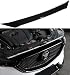Birbenben Fit for Mazda CX5 20172025 Accessories Glossy Black Hood Bug Deflector Hood Bonnet Cover Trims Front Bumper Stone Guard Protection for CX 5 CX5 2018 2019 2020 2021 2022 2023 2024 - Image 2