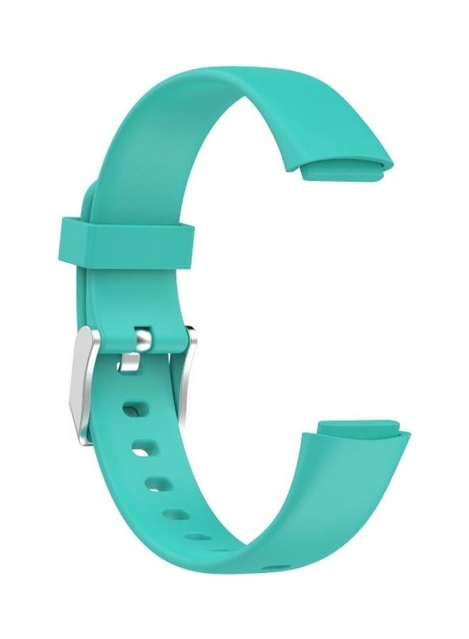 Silicone Replacement Strap Watchband Band for Fitbit Luxe Green - Image 3