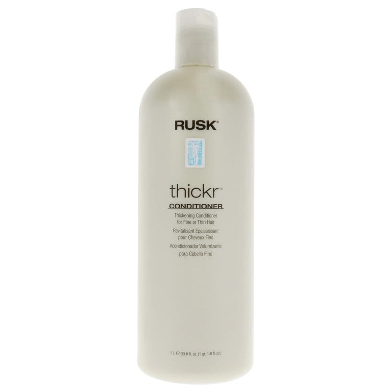 RUSK Designer Collection Thicker Thickening Conditioner for Fine or Thin Hair DailyUse to Strengthen and Repair Gives FullBodied Appearance 338 oz