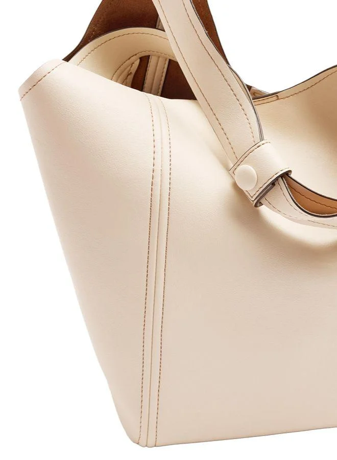 Parfois Shopper Bag With Topstitching