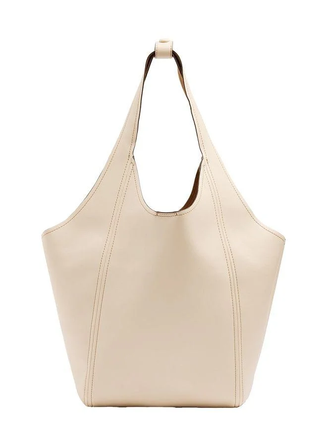 Parfois Shopper Bag With Topstitching