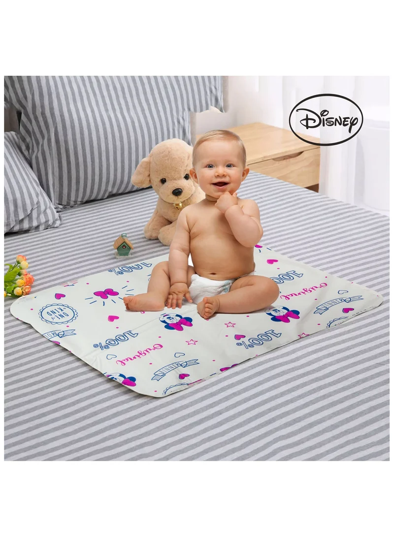 Disney  Minnie Mouse 100% Waterproof Baby Diaper Changing Mat for Kids | Best Price UAE