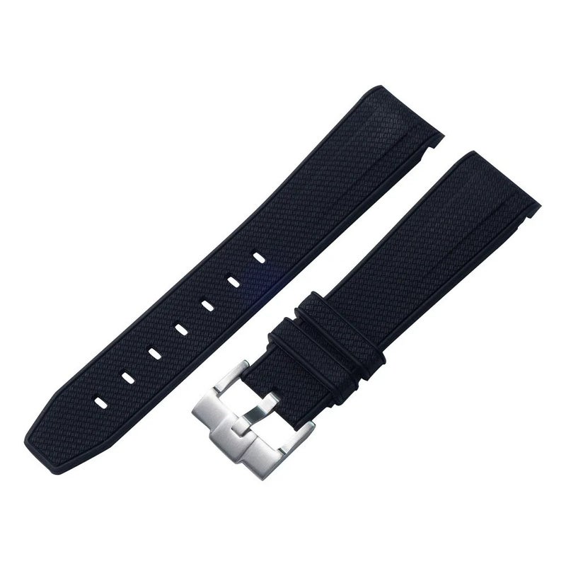 Bluejw Premium 20mm Carbon Fiber Silicone Watch Band Replacement for Omeg-a S-watch Moonwatch Hot Selling Watch Strap - Image 2