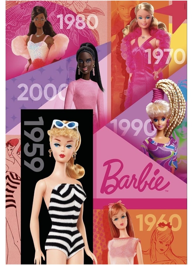Clementoni Clementoni Barbie 65th Anniversary Jigsaw Puzzle (1000 Pieces)  - Image 3