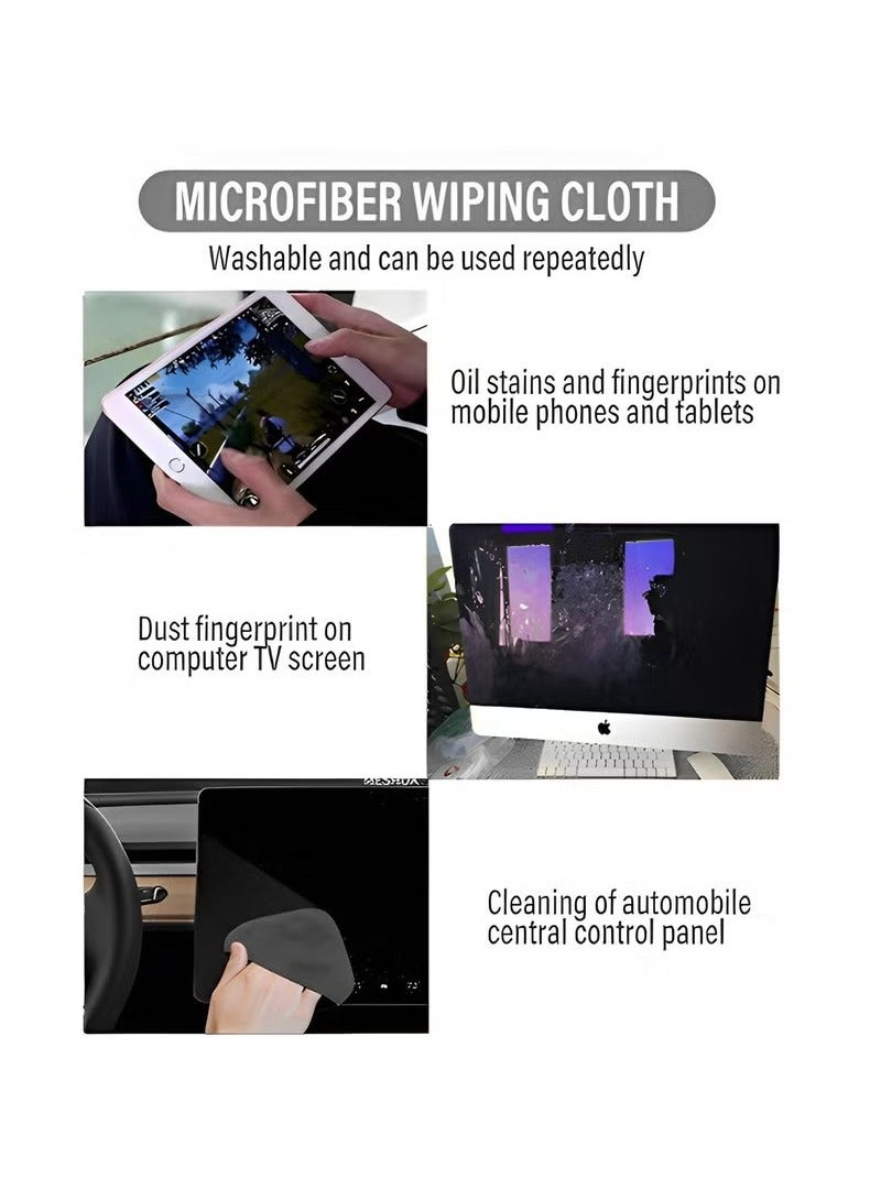Generic Car Touch Screen Wipes, Dashboard Display Cleaning Kit, Microfiber Cloth and Screen Cleaner Tool for Car Interior, Microfiber Cleaning Pad for Car Touch Screens and Displays  - Image 3