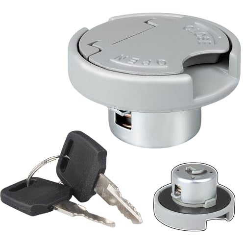 Amavoler Gas Fuel Cap With Keys Replacement Parts Fit for 50cc 70cc 90cc 110cc 125cc 140cc 150cc 200cc 250cc ATV Quad Go Kart Dirt Pit Bike - Image 1