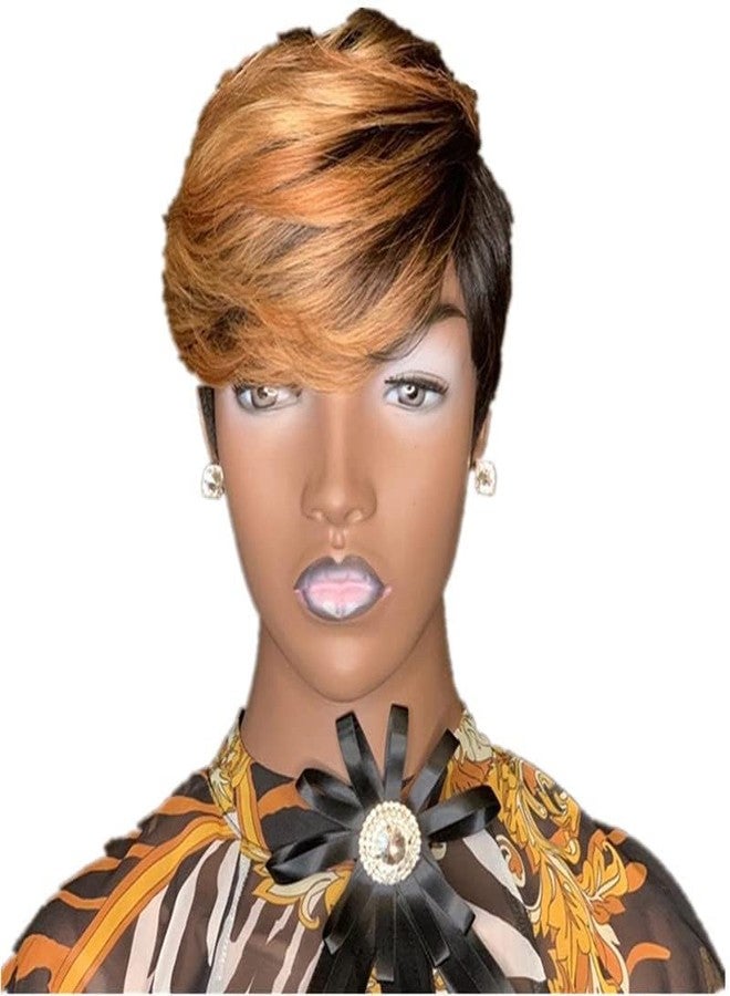 FCHW-wig FCHW Short Ombre Hair Wigs For Black Women African American Women Wigs Synthetic Short Wigs For Black Women - Image 2