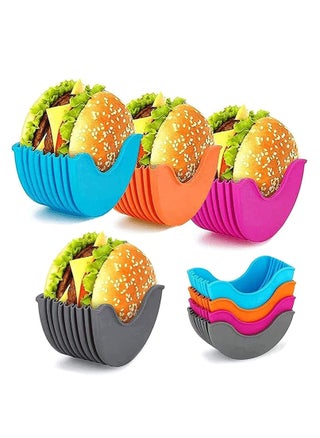 4 x Burger Holders, Reusable Hamburger Bowl, Hamburger Buns Fixed Box, Expandable Burger Holder, Dirt-Free Hamburger Kitchen Tool - pzsku/Z0CFCDBC170246F9381D7Z/45/_/1719634186/2c511235-acf4-4b56-97ed-79bbd9c834b9