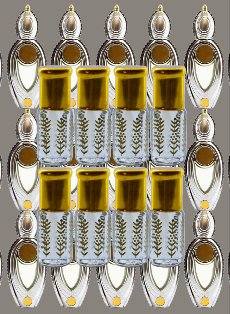 8 Pieces Wisal Essential Oil For Women Original Clear 3 Ml