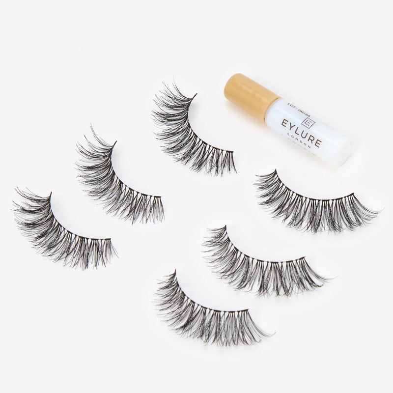 Eylure Texture False Lash, Style No. 117, Reusable, Adhesive Included, 3 Pair - Image 2