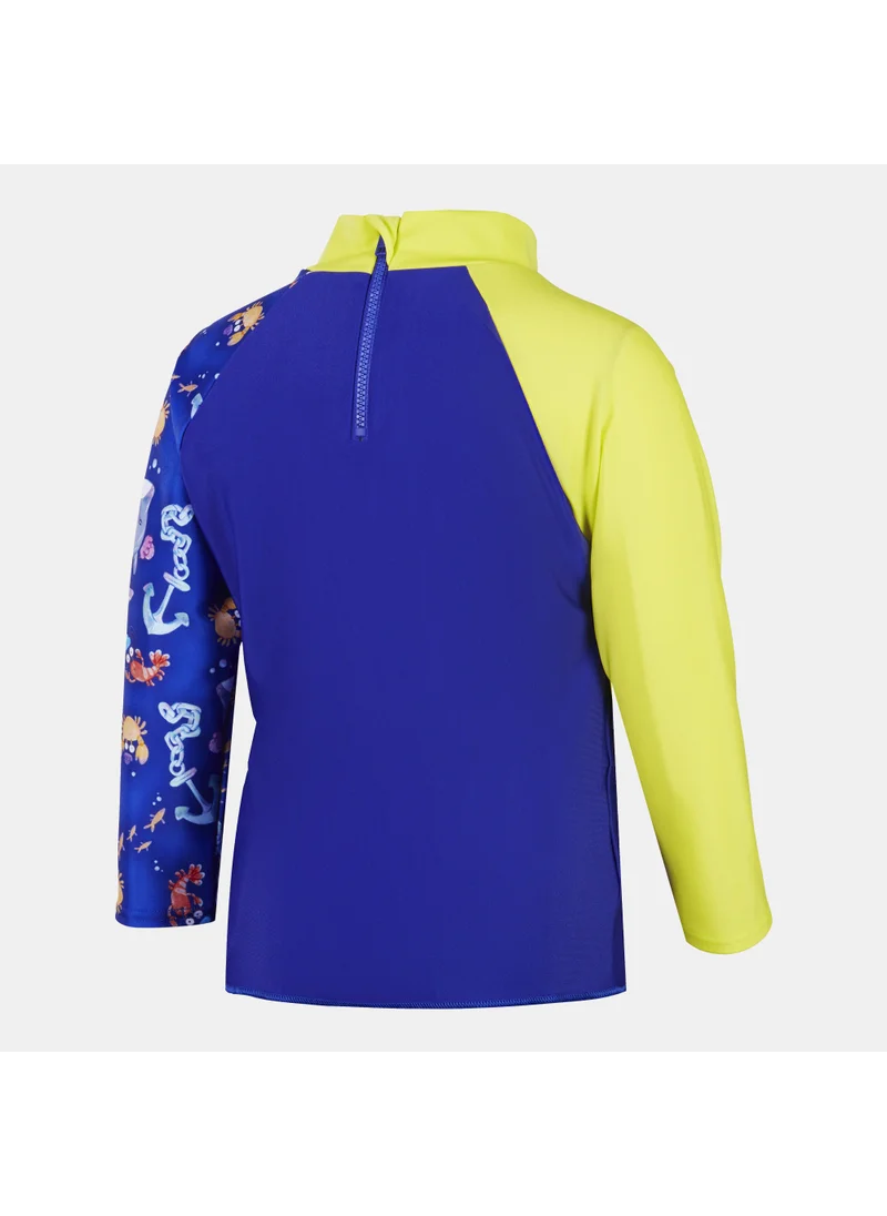 speedo Kids' Digital Long Sleeve Swimming Rashguard