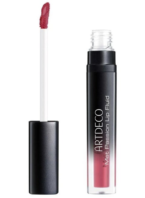 MAT PASSION LIP FLUID NO.33 SMOOTH PLUM - Creamy liquid lipstick for a matte finish with high coverage