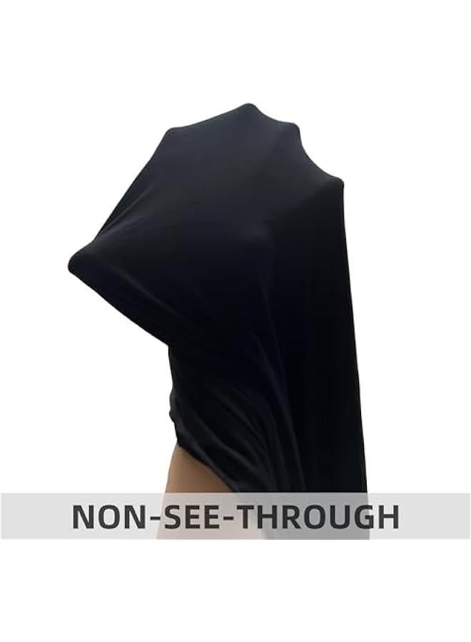 Arabest Stretch Modal Jersey Hijab Head Scarf Wrap for Muslim Women All Seasons - Image 4