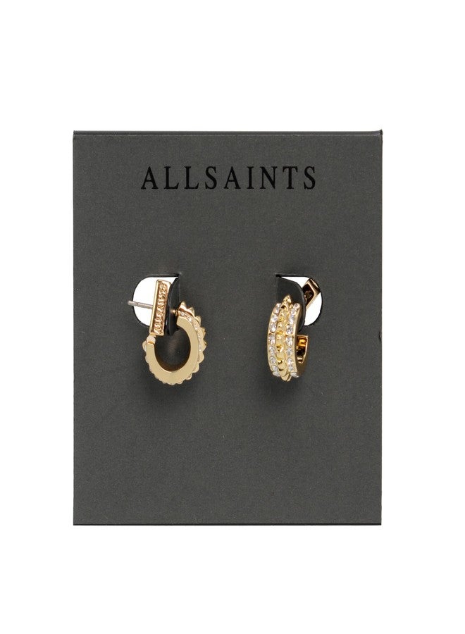 AllSaints Women's Pyramid Huggies - Image 5