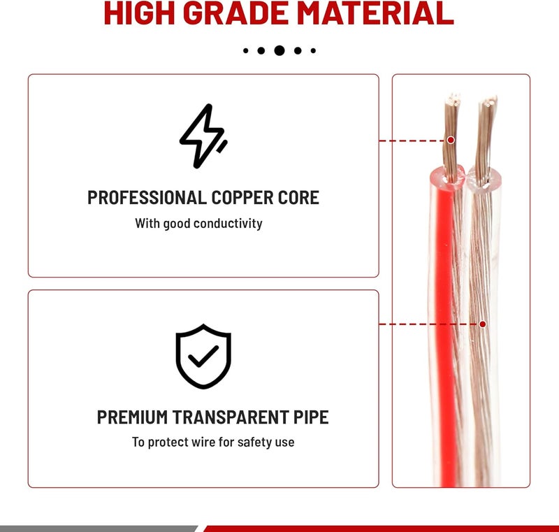 RED WOLF Car Door Speaker Wiring Harness Adapter Connector Plug Replacement for 2000-2019 Toyota Camry 4Runner Tacoma RAV4 Scion, Subaru 2012-2019, Mitsubishi 2002-2020 4PCs - Image 5