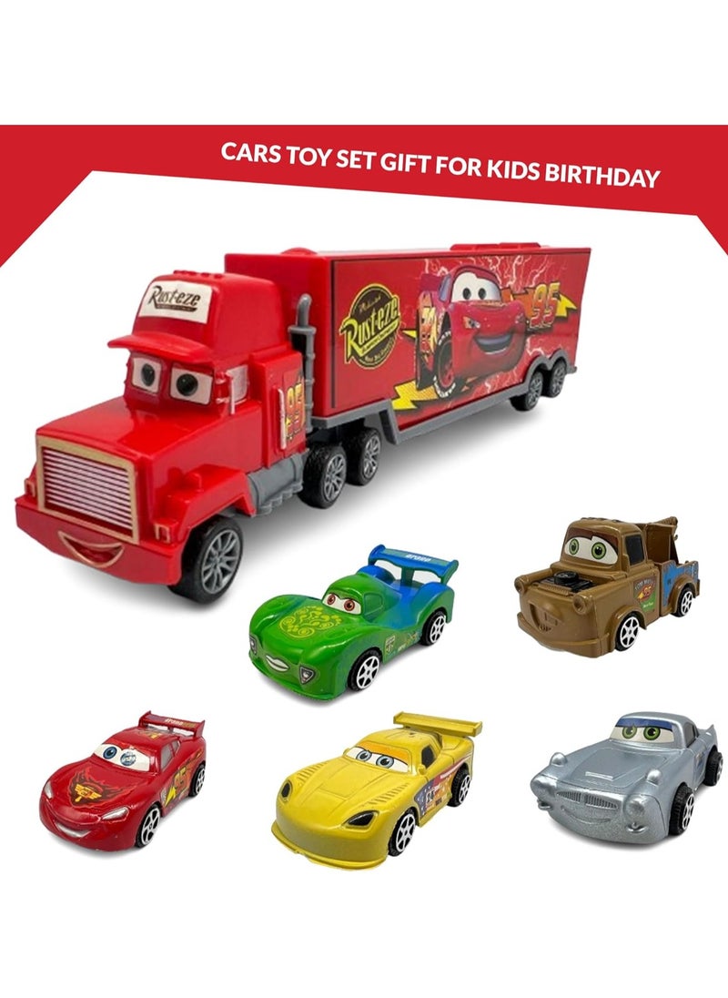 TOY GARDEN 7 Pieces Cars Toy Set – Speed Racing Vehicles for Kids, Fun Playset for Boys & Girls, Durable Birthday Gift Collection  - Image 3