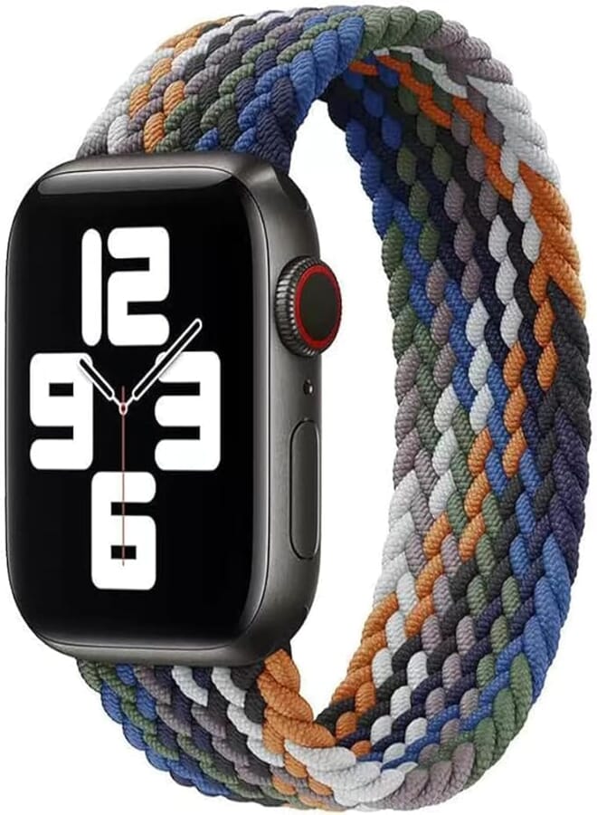 Next Next store Braided Solo Loop Band Compatible with Apple Watch 49mm 45mm 44mm 42mm, Nylon Replacement Wristband for iWatch Series SE 9/8/7/6/5/4/3/2/1/Ultra/Ultra 2