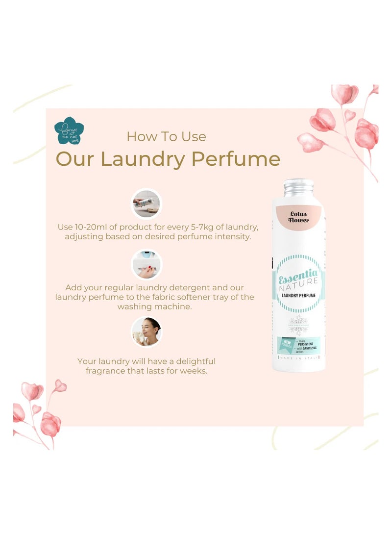 Essentia Nature Laundry Perfume - White Musk - 250ml - Image 2